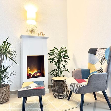Mein Apartment Flowers Mit Kamin, Bis 10 Personen Frankenthal  Kültér fotó