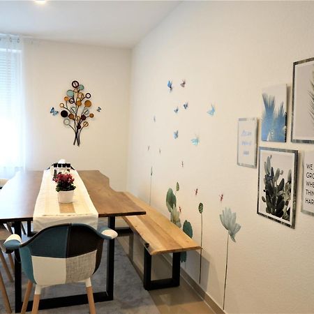 Mein Apartment Flowers Mit Kamin, Bis 10 Personen Frankenthal  Kültér fotó