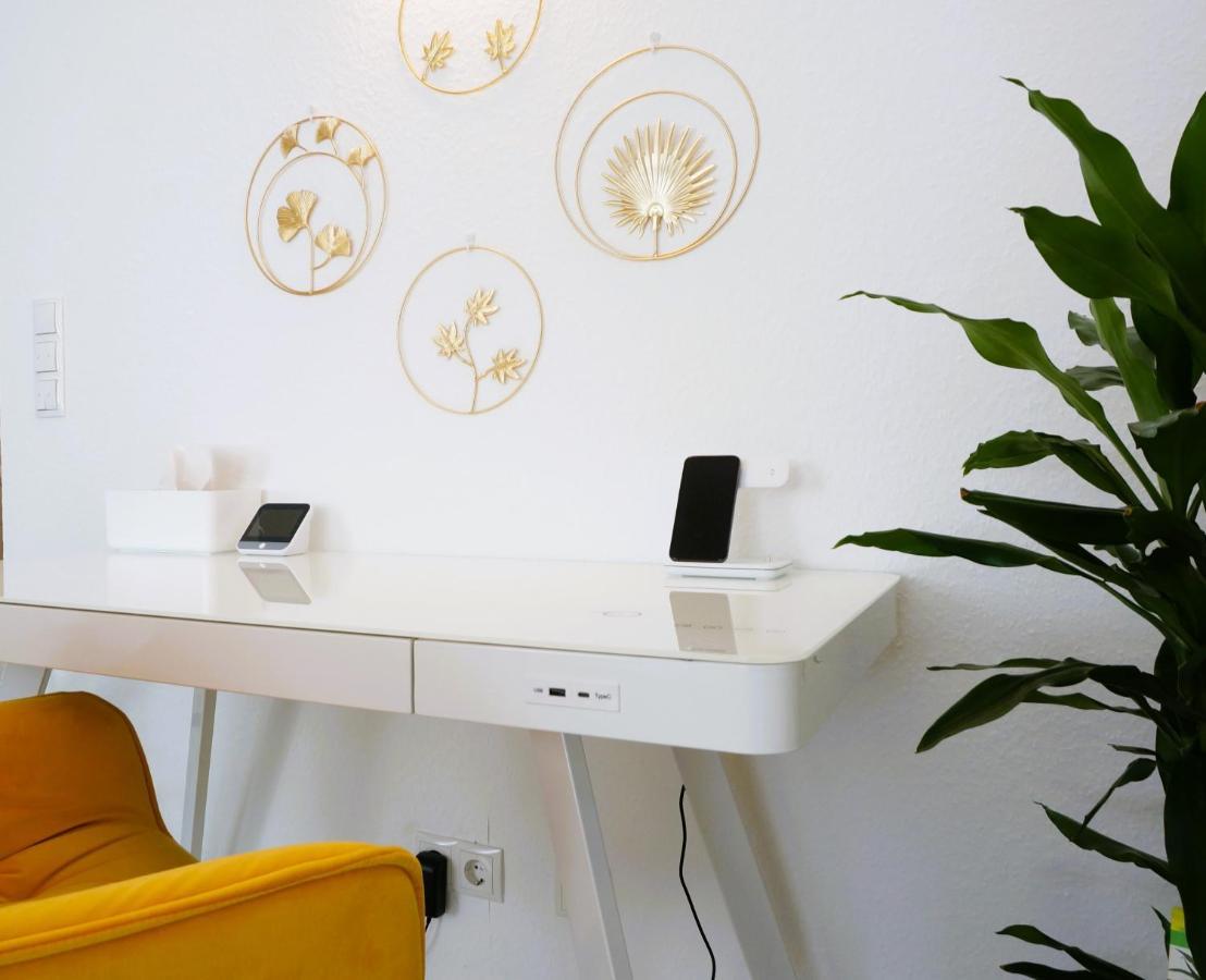 Mein Apartment Flowers Mit Kamin, Bis 10 Personen Frankenthal  Kültér fotó