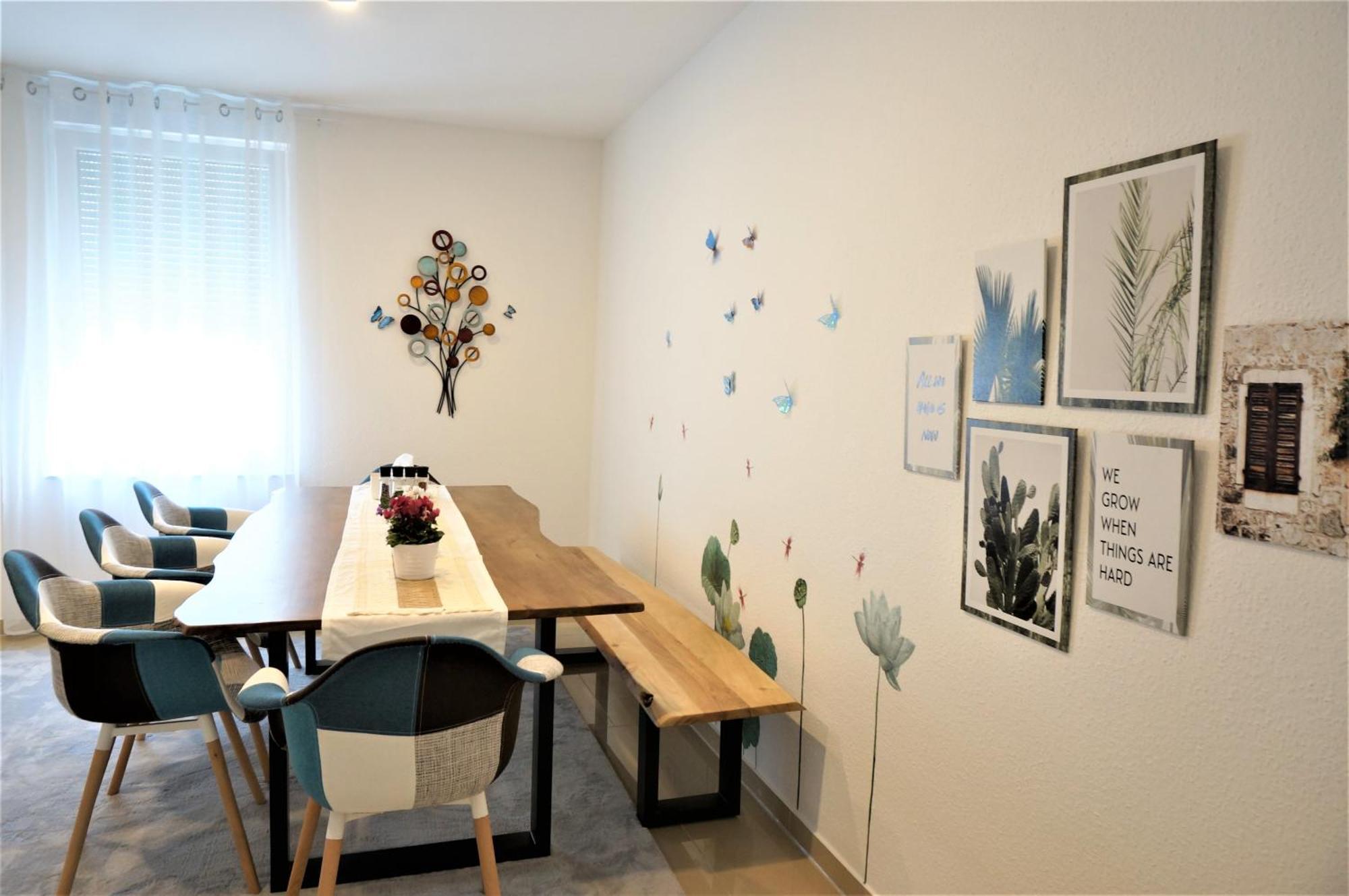 Mein Apartment Flowers Mit Kamin, Bis 10 Personen Frankenthal  Kültér fotó